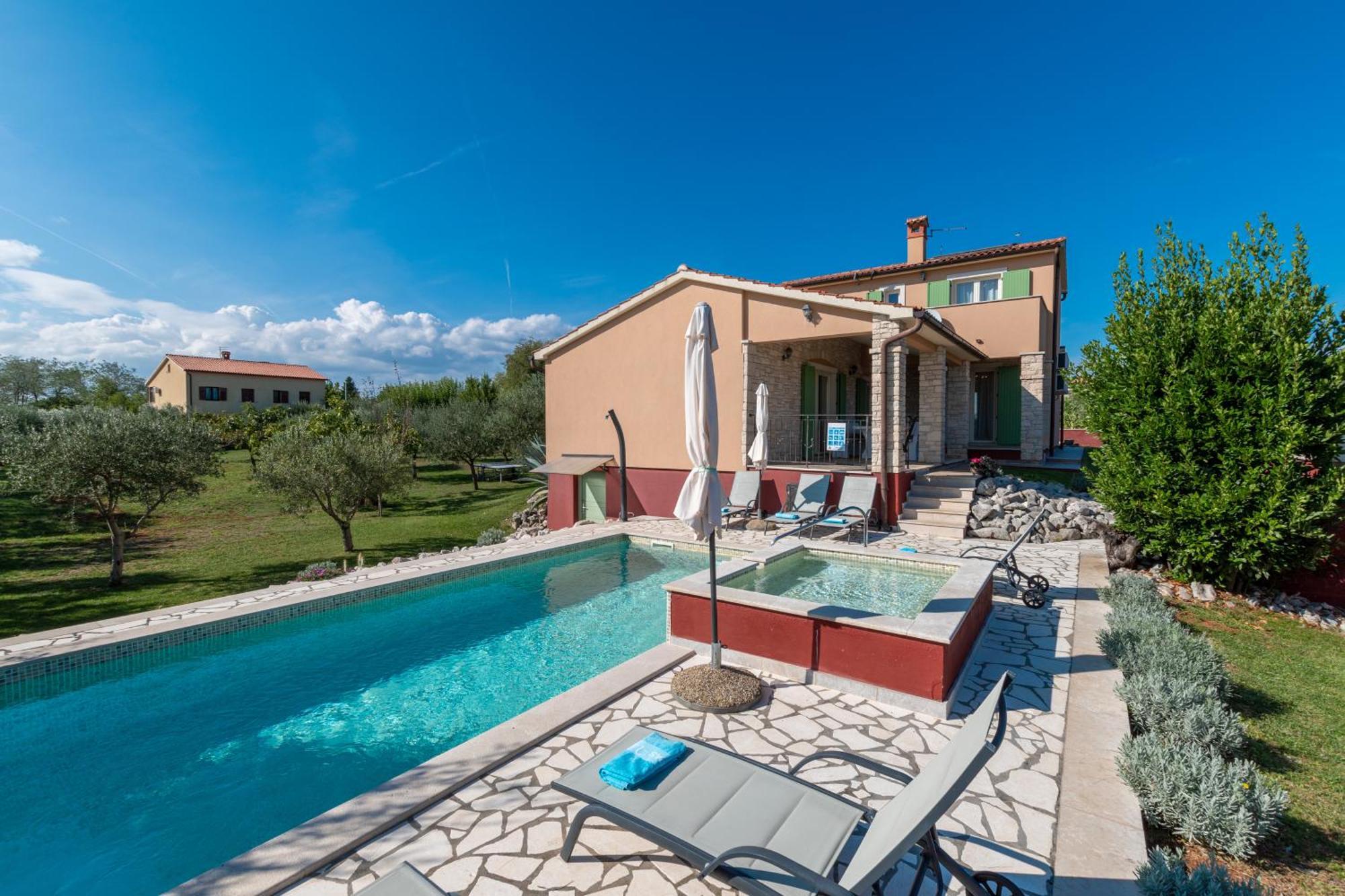 Villa Nona Marija Sveti Lovrec Pazenaticki Екстер'єр фото