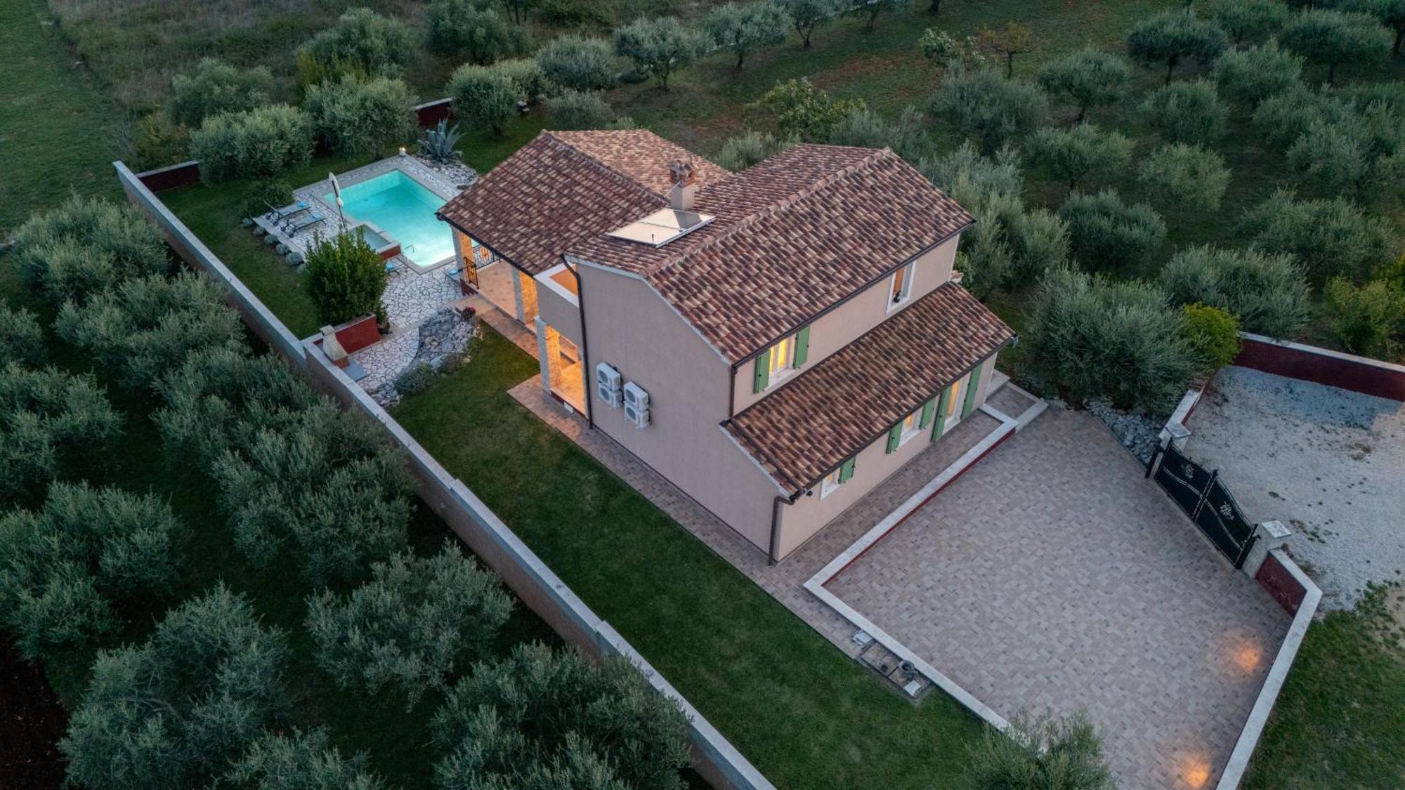 Villa Nona Marija Sveti Lovrec Pazenaticki Екстер'єр фото