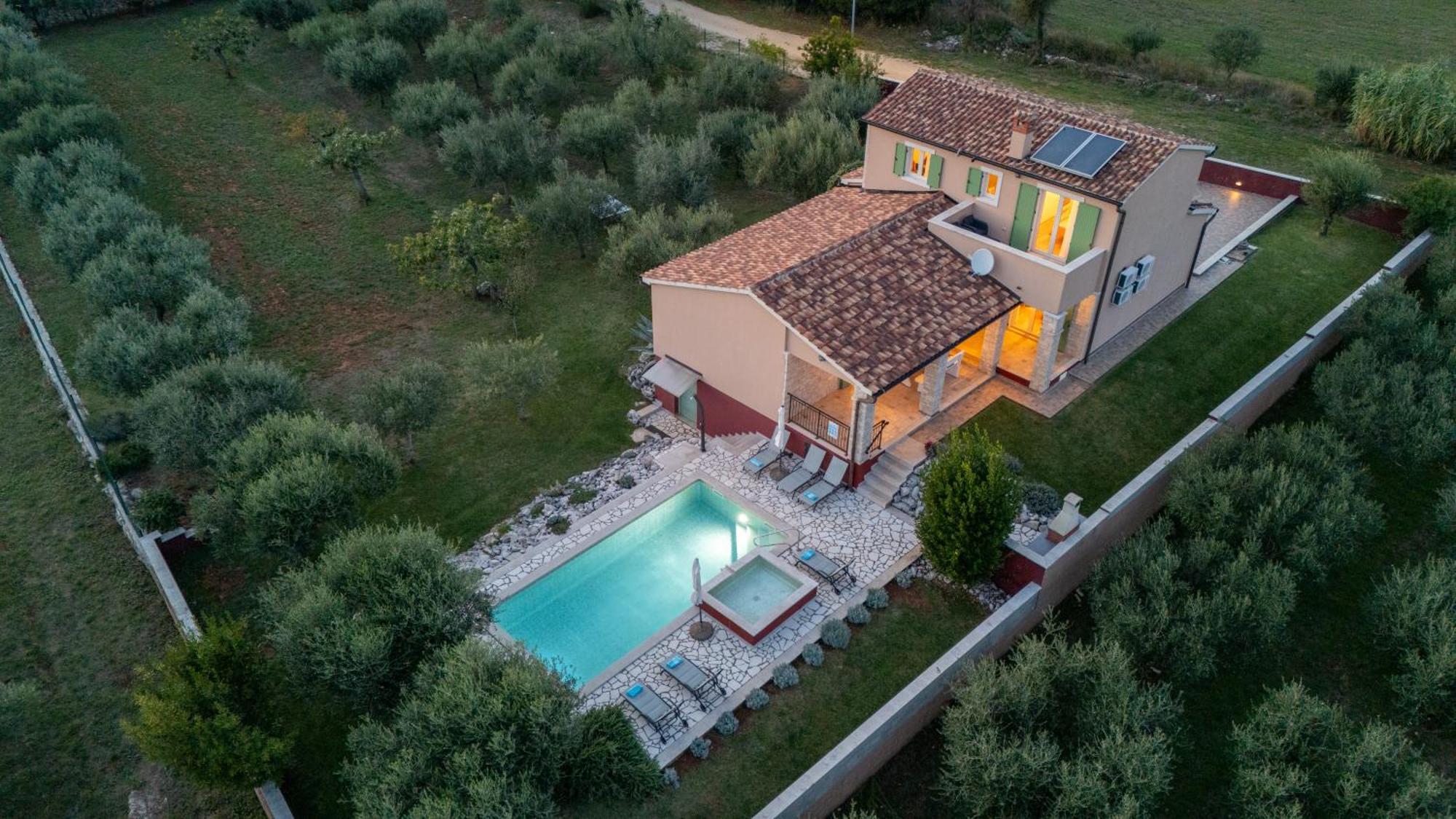 Villa Nona Marija Sveti Lovrec Pazenaticki Екстер'єр фото